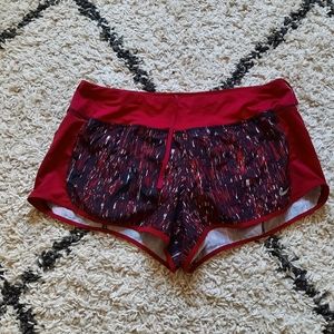 Nike Dri-Fit burgundy shorts